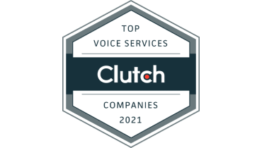 Top voice service Clutch 2021